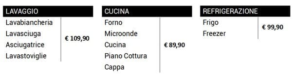 Extra garanzie hotpoint